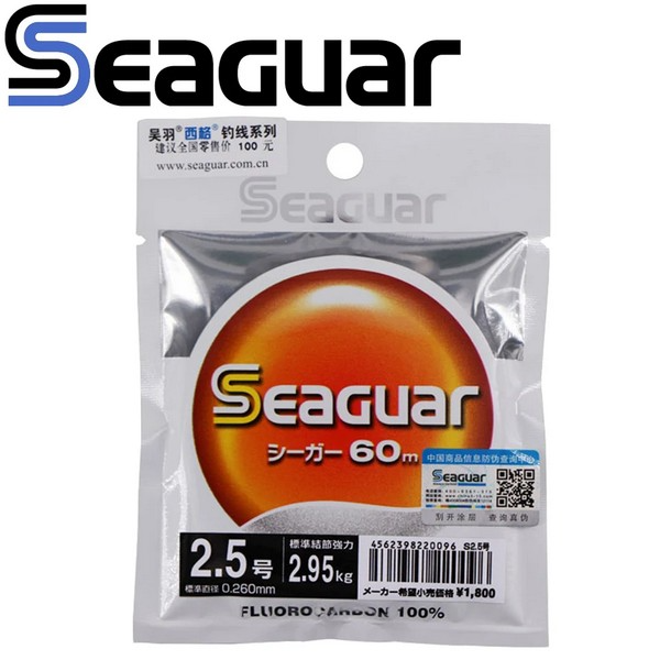 Fluorocarbón SEAGUAR PE 1 1,35kg 60m