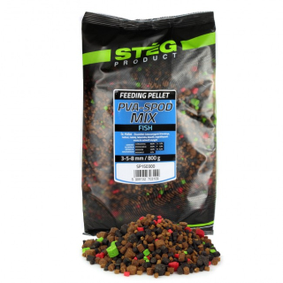 STÉG PVA-Spod Mix 800g FISH 3-5-8mm