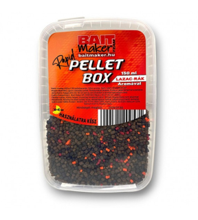 Rapid Pellet Box BAIT MAKER s arómou Losos-Krab 400g+150ml