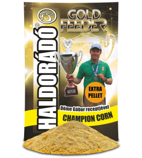 Krmivo Haldorádó Gold Feeder - Champion Corn Extra Pellet 1kg