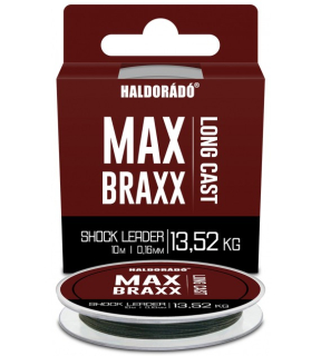 Šnúra Haldorádó Max Braxx - Long Cast Shock Leader 0,16 mm - 13,52 kg