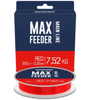 Vlasec Haldorádó MAX Feeder Red 0,25mm / 300m - 7,52 kg