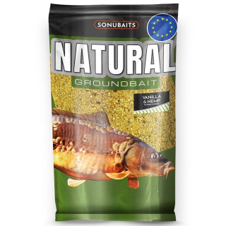 Krmivo Sonubaits Natural vanilla + hemp 1kg